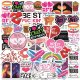 (image for) Best Friends BFF Stickers Non Repeating 50 pcs