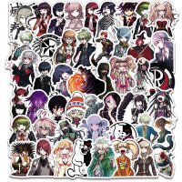 (image for) Anime Dangan Ronpa Stickers Skateboard Laptop Bottles Decal 50pc