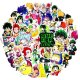 (image for) Anime MY HERO ACADEMIA Stickers Skateboard Laptop Decal 50pcs