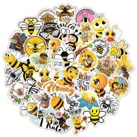 (image for) BEE Inspirational Stickers Skateboard Cell Flask Laptop 50pcs