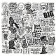 (image for) Motivational Inspiration Black & White Sticker Decals 50 pcs