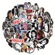 (image for) Michael Jackson King of Pop Decal Stickers Non Repeating 50 pcs