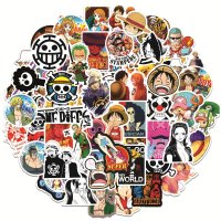 (image for) Anime ONE PIECE Stickers Skateboard Laptop Decals 100pcs