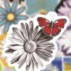 (image for) Daisy Flower Stickers Decal Skateboard Sticker Bomb 50pcs