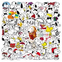 (image for) Snoopy Peanuts Stickers Non Repeating Vinyl Decals 50 pcs