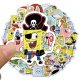 (image for) Sponge Bob Cartoon Stickers Non Repeating Decals 50 pcs