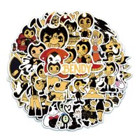 (image for) Bendy and the Ink Machine Stickers Skateboard Laptop Decals 50pc