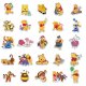 (image for) Winnie The Pooh Cartoon Stickers Non Repeating Decals 50 pcs