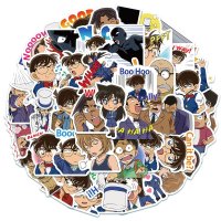 (image for) Anime Case Closed Stickers Skateboard Laptop Decals 50pc