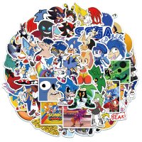 (image for) Sonic The Hedgehog Stickers Skateboard Laptop Decal Vinyl 100pcs