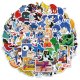 (image for) Sonic The Hedgehog Stickers Skateboard Laptop Decal Vinyl 100pcs