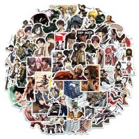 (image for) Anime Attack On Titan Stickers Skateboard Laptop Decals 100pcs