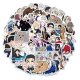 (image for) Anime Yuri On Ice Stickers Skateboard Laptop Decals 50pc