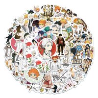 (image for) Anime The Promised Neverland Stickers Skateboard Laptop 50pcs