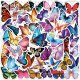 (image for) Butterfly Stickers Skateboard Water Flask Bottle Laptop 50pcs