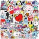 (image for) Anime BT21 Stickers Skateboard Laptop Water Bottles Decals 50pcs