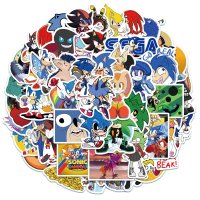 (image for) Sonic the Hedgehog Stickers Skateboard Cell Flask Laptop 50pcs