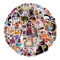 (image for) COCO Stickers Skateboard Cell Water Flask Bottle Laptop 50pcs