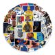 (image for) Kevin Durant Decal Stickers Non Repeating Vinyl 50pc