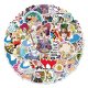 (image for) ALICE IN WONDERLAND Stickers Skateboard Cell Flask Laptop 50pcs