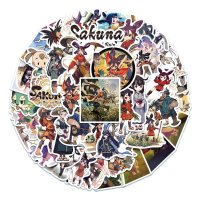 (image for) Anime SAKUNA: OF RICE & RUIN Stickers Skateboard Laptop 50pc