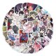 (image for) Anime AKUDAMA DRIVE Stickers Skateboard Laptop Water Bottle 50pc
