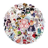 (image for) Anime INUYASA Stickers Skateboard Laptop Cell Water Bottle 50pcs