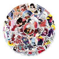 (image for) Anime INUYASA Stickers Skateboard Laptop Cell Water Bottle 50pcs