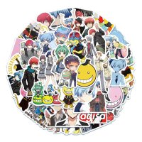 (image for) Anime ASSASSINATION CLASSROOM Stickers Skateboard Laptop 50pcs