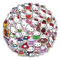(image for) Hello Kitty Animals Sticker Cartoon Non Repeating Decals 50 pcs