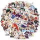 (image for) Anime GENSHIN IMPACT Stickers Skateboard Laptop Cell Decal 50pcs
