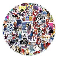 (image for) Anime EVANGELION Stickers Skateboard Laptop Cell Decal 100pcs