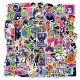 (image for) Anime TEEN TITANS Stickers Skateboard Laptop Cell Decal 100pcs