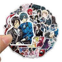 (image for) Anime BLACK BUTLER Stickers Skateboard Laptop Bottles Decal 50pc
