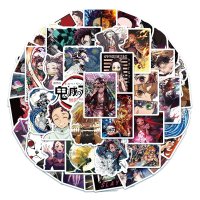 (image for) Anime DEMON SLAYER Stickers Skateboard Laptop Bottles Decal 50pc