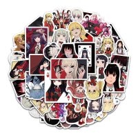 (image for) Kakegurui Anime Stickers Skateboard Laptop Bottles Decals 50pc