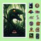 (image for) Jurassic World Dinosaurs Stickers Non Repeating Decals 50 pcs