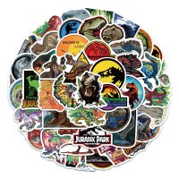 (image for) Jurassic World Dinosaurs Stickers Non Repeating Decals 50 pcs