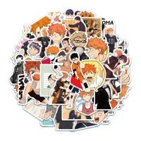 (image for) Anime Haikyuu Stickers Skateboard Laptop Luggage Decals 50pc