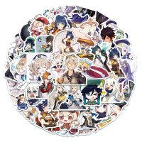 (image for) Anime GENSHIN IMPACT Stickers Skateboard Laptop Cell Decal 50pcs