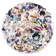 (image for) Anime GENSHIN IMPACT Stickers Skateboard Laptop Cell Decal 50pcs
