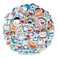(image for) Anime DORAEMOM Character Stickers Non-Repeating Decals 50pcs