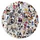 (image for) Anime BANGO STRAY DOGS Stickers Skateboard Laptop Luggage 100pc