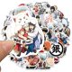 (image for) Anime GINTAMA Stickers Skateboard Laptop Cell Decal 50pc