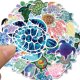 (image for) Sea Turtle Stickers Non Repeating Decals 41 pcs