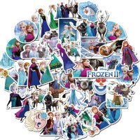 (image for) Frozen Elsa & Anna Stickers Waterproof 100 pcs