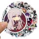 (image for) Anime DANGAN RONPA danganronpa Stickers Laptop Decals 50pc