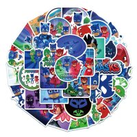 (image for) PJ Masks Stickers Superhero Cartoon Decal Sticker Bomb 50 pcs
