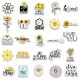 (image for) Daisy Motivational Sentiments Stickers Non Repeating Decals 50pc