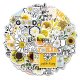 (image for) Daisy Motivational Sentiments Stickers Non Repeating Decals 50pc